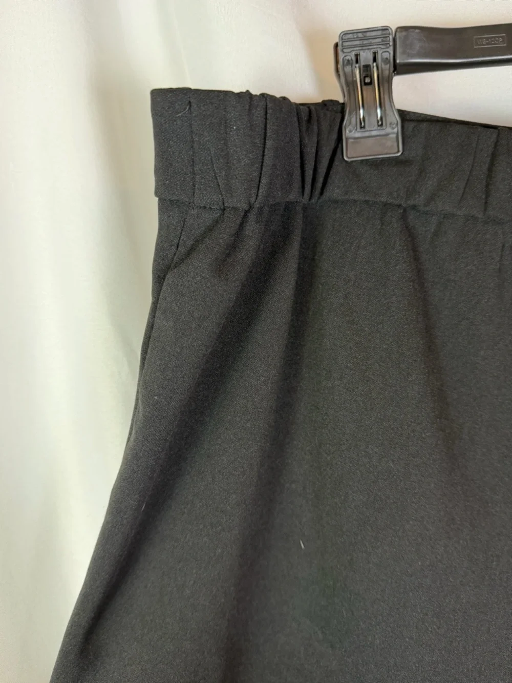 Black Tailored Shorts High Waist Classic Workwear 2XL Plus Size